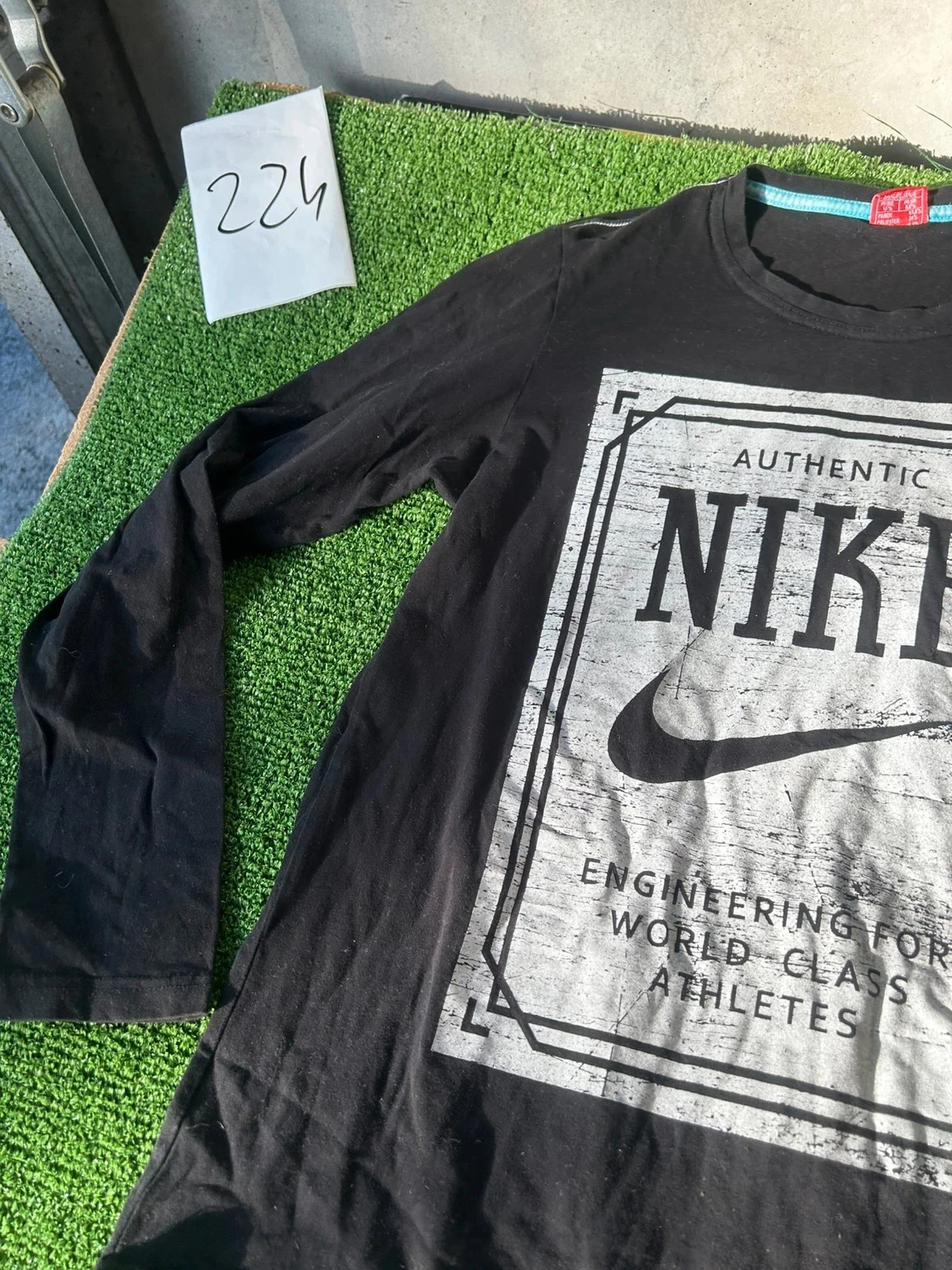 Zwarte sportieve print hoodie – photo 5